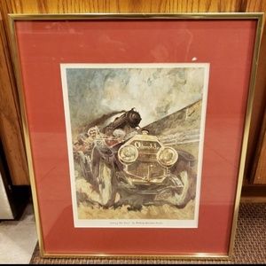 Antique Car, Oldsmobile, Artwork